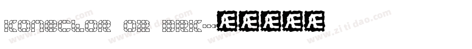 Konector O2 BRK字体转换